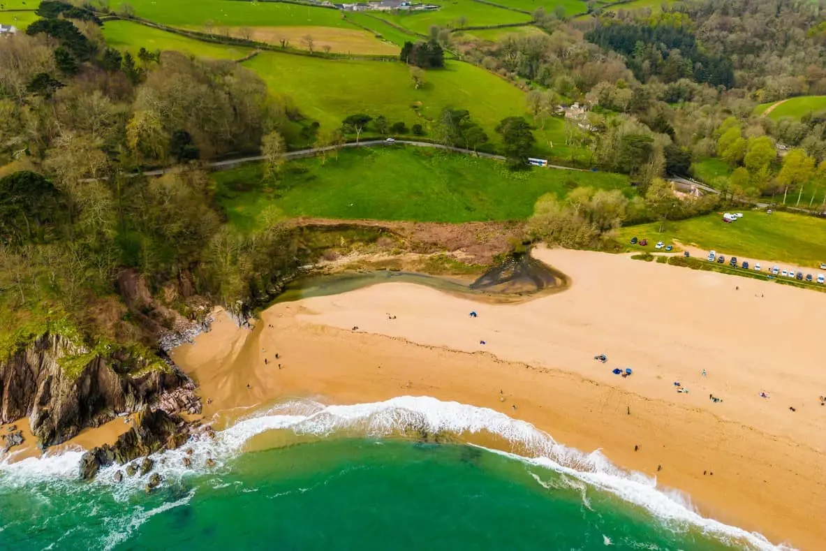 Blackpool Sands in Devon UK