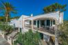 Villa in Alcúdia - Sunset Villa Nixe - Terrace with open view to the Bay of Pollença and Cap Formentor