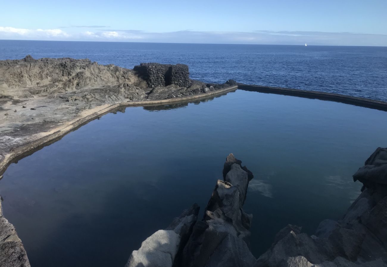 Apartment in Arico - HomeForGuest NextDoor Oasis: ocean front, terrace, natural pool- HomeForGuest
