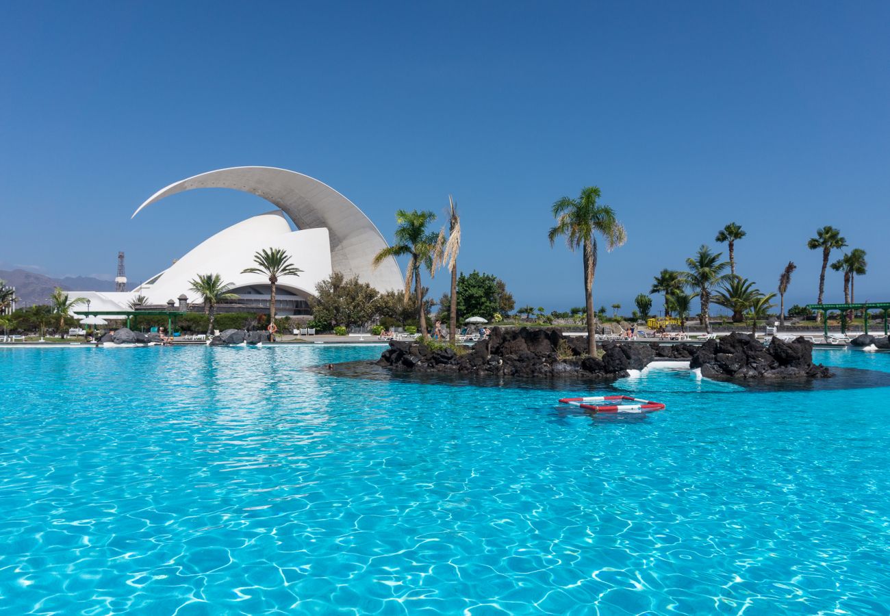 Apartment in Arico - HomeForGuest NextDoor Oasis: ocean front, terrace, natural pool- HomeForGuest
