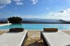 Villa in Naousa - Gorgeous pool villa, stunning sea views, helipad! 