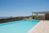 Villa in Naousa - Gorgeous pool villa, stunning sea views, helipad! 