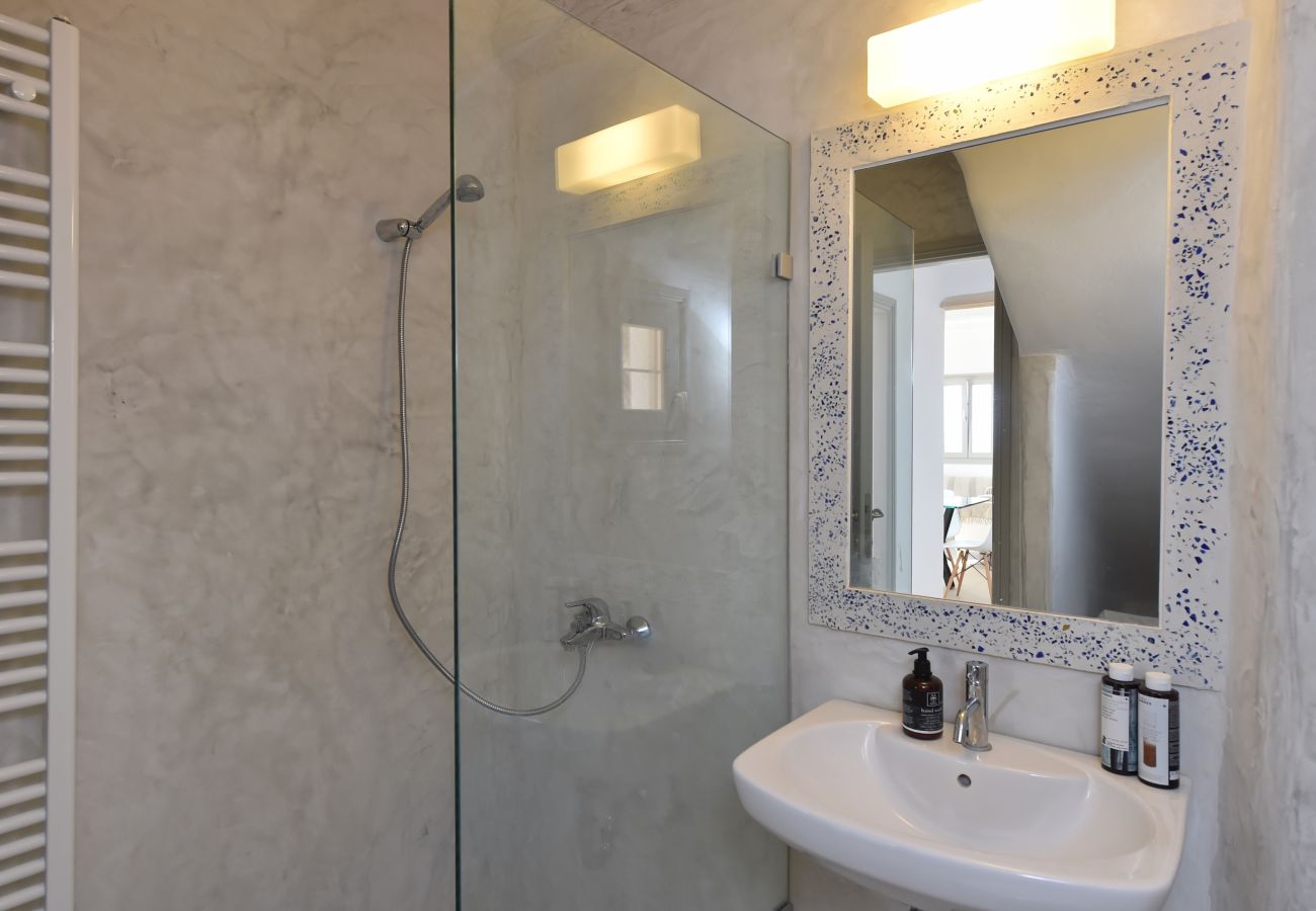 Villa in Naousa - Panoramic three villa complex with helipad 