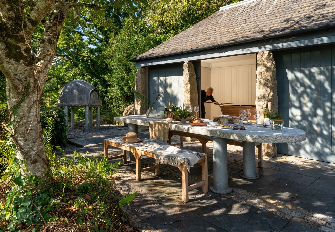 House in Lustleigh - Higher Mapstone – Luxury Dartmoor Retreat with Views, Acres & Games Barn