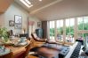 House in Lustleigh - Higher Mapstone – Luxury Dartmoor Retreat with Hot Tub, Speactular Views and Games Barn