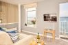 Studio in Torquay - Bayfort Sea Studio - cosy, terrace, sea views