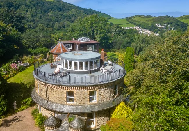 House in Ilfracombe - The Round House - Panoramic views of Ilfracombe House in Ilfracombe - The Round House - Panoramic views of Ilfracombe