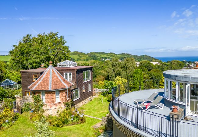 House in Ilfracombe - The Round House - Panoramic views of Ilfracombe House in Ilfracombe - The Round House - Panoramic views of Ilfracombe