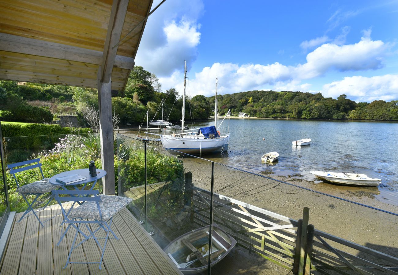 House in Dittisham - Water Edge House and Boathouse - With Swimming Pool