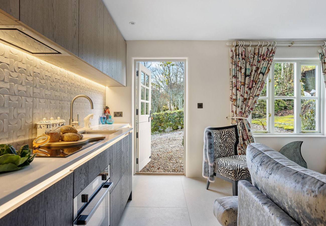 Kitchen in annex attached to property.