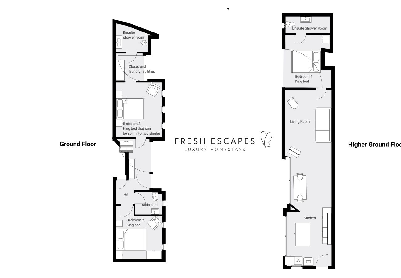 House in Kingswear - The Bridge - Architect Designed Luxury with Panoramic River Dart Views
