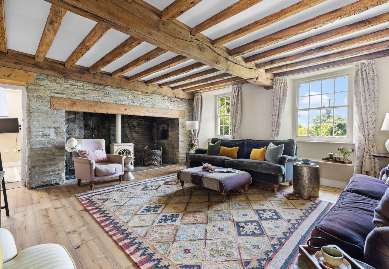 Country house in Kingsbridge - Lower Easton Farmhouse: Near Kingsbridge, a beautifully restored Grade II countryside retreat