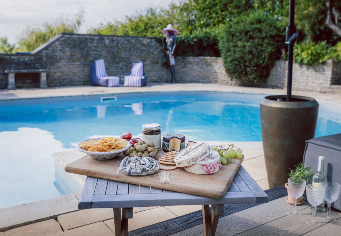 House in Badgworth - Belstone Cottage - A Luxurious Countryside Retreat with Private Pool and Tennis Court