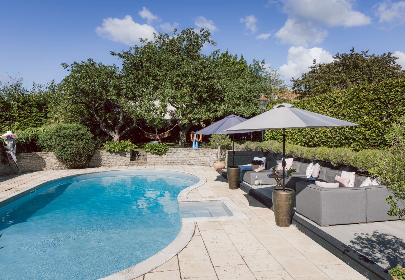House in Badgworth - Belstone Cottage - A Luxurious Countryside Retreat with Private Pool and Tennis Court